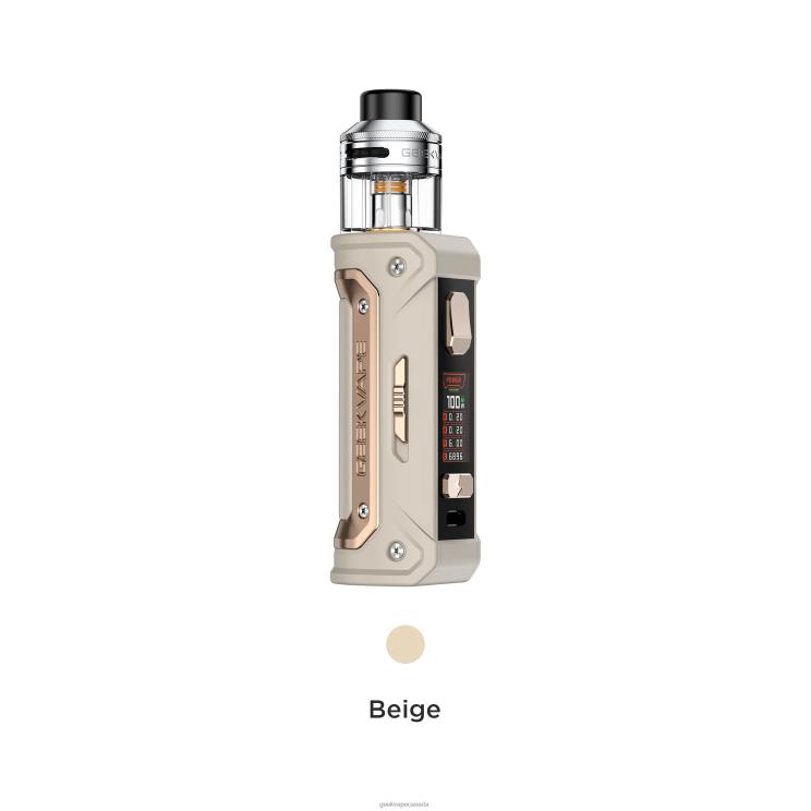 Beige - GEEK VAPE Canada E100i Kit 3000mAh PZ46T144 GeekVape