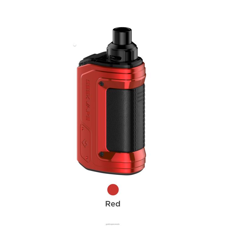 Red - GEEKVAPE Canada H45 (Aegis Hero 2) Pod Mod Kit 1400mAh 4ml PZ46T102 GeekVape