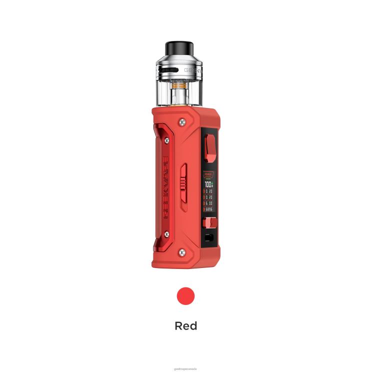 Red - GEEKVAPE discount E100i Kit 3000mAh PZ46T148 GeekVape