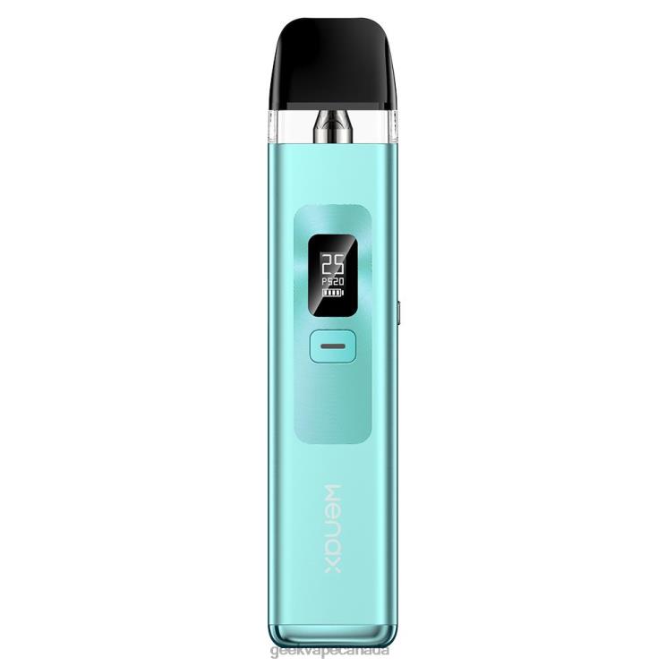 Turquoise Green - GEEK VAPE smoke shop Wenax Q Pod System Kit 1000mAh PZ46T150 GeekVape