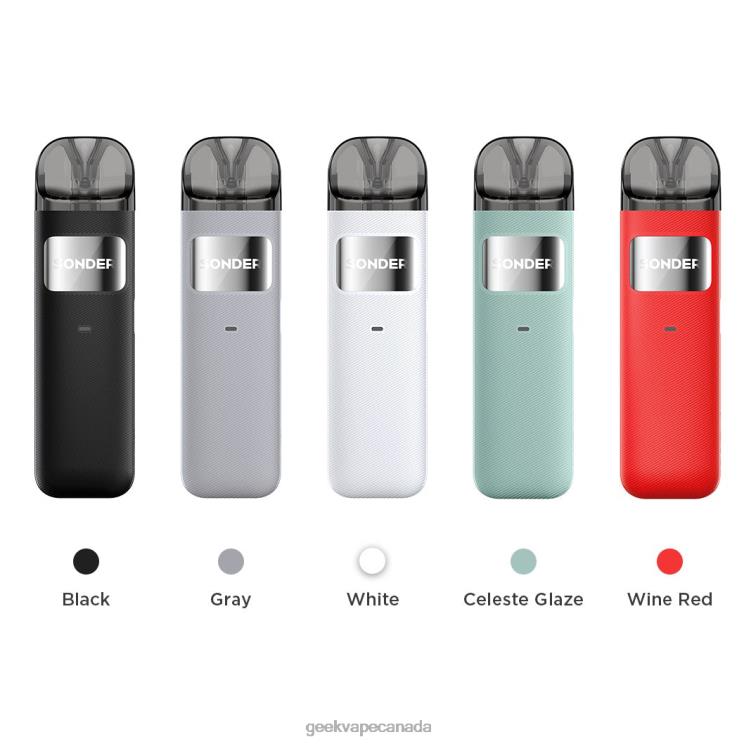 Celeste Glaze - GEEK VAPE Canada Sonder U Pod System Kit 1000mAh PZ46T134 GeekVape