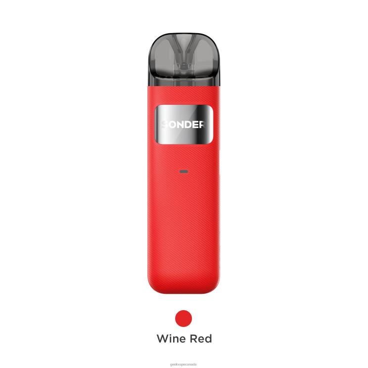 Wine Red - GEEK VAPE sale Sonder U Pod System Kit 1000mAh PZ46T133 GeekVape