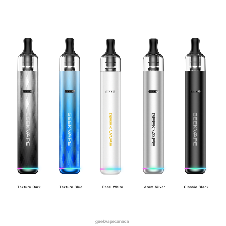 Atom Silver - GEEK VAPE shop Wenax S3 (Stylus 3) Vape Pen Kit 1100mAh PZ46T66 GeekVape