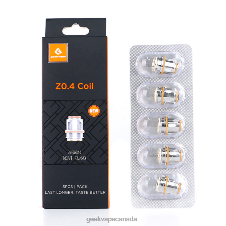 Z0.4 OHM - GEEK VAPE shop 5pcs/Pack Z Series Coil PZ46T6 GeekVape